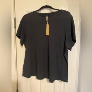 SKIMS Cotton Jersey T-Shirt - Soot